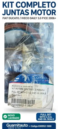 Kit Juntas Motor Completo Iveco Daily 35S14 / Fiat Ducato 3.0 F1CE - 030952-1000