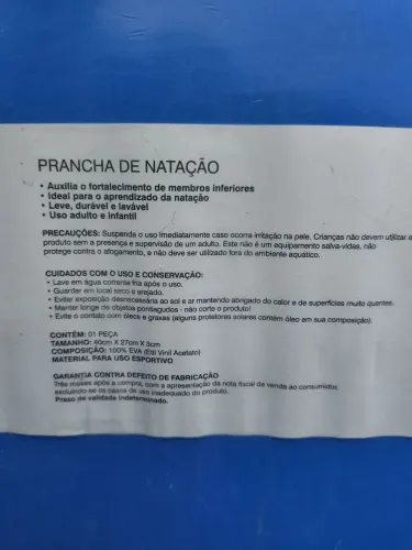 Vendo prancha de natação 