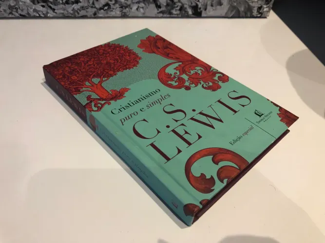 Livro Cristianismo Puro e Simples CAPA DURA