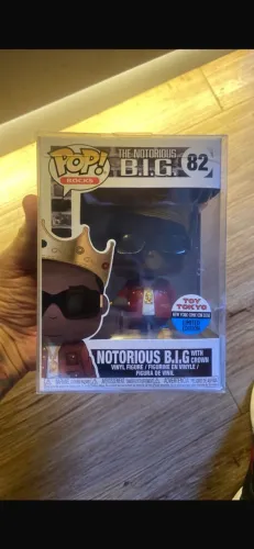 Funko Pop Notorious B.I.G. with Crown #82 - Toy Tokyo NYCC 2018