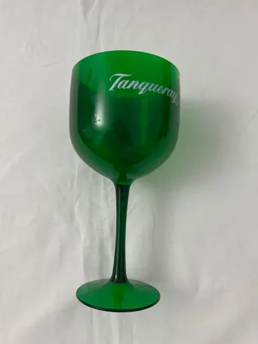 Taça Tanqueray Para Gin Cor Verde Plástico Bom Estado