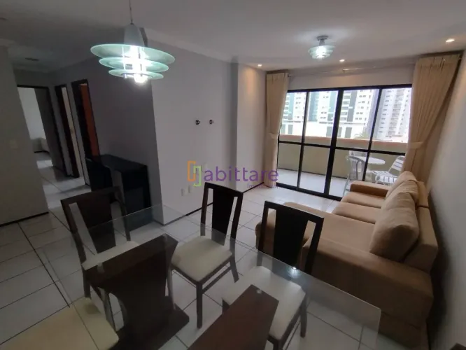 Apartamento de 94m² MOBILIADO com 3 quartos (1 suíte) no Porto Ravena - Ponta do Farol