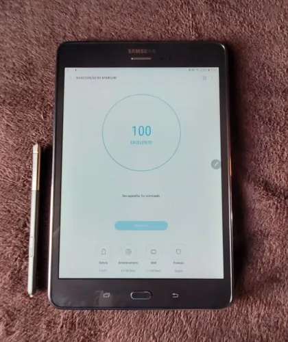 TABLET A SAMSUNG SM P355M 8 POLEGADAS!