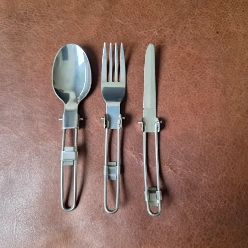 KIT TALHERES DOBRÁVEIS INOX
