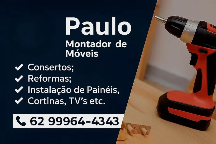 Montador de móveis em Anápolis