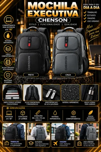 MOCHILA EXECUTIVA CHENSON Notebook