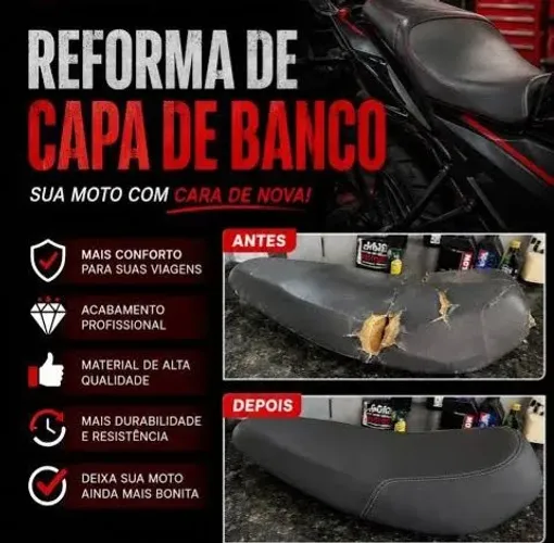 Reforma banco de moto