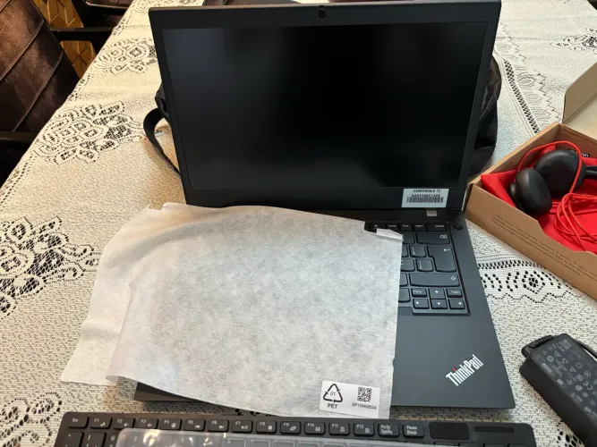 Notebook Novo(modelo:20X2)- ThinkPad Lenovo + Acessórios
