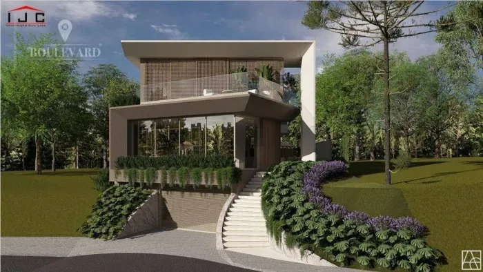 Casa com 4 suítes à venda, 492 m² por R$ 7.800.000 - Santa Felicidade - Curitiba/PR