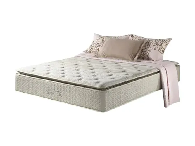 Colchão Casal Confiance 32cm Molas Ensacadas com Visco Gel PRONTA ENTREGA