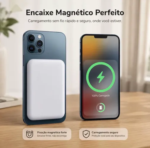 Carregador portátil por indução