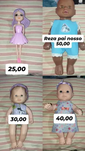 Ofertas bonecas coleções