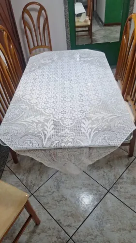 Toalha de renda para mesa