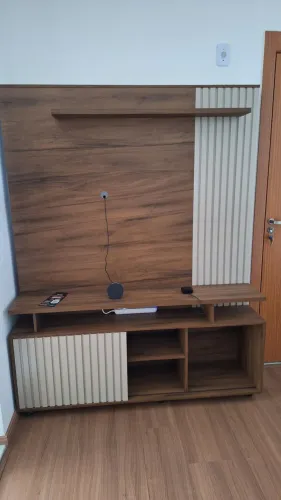 Rack com Painel de TV para sala 100% MDF