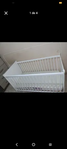 Berço americano com colchão 