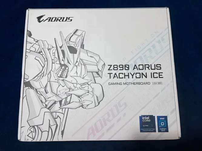 PLACA MÃE AORUS Z890 TACHYON ICE INTEL - valor final