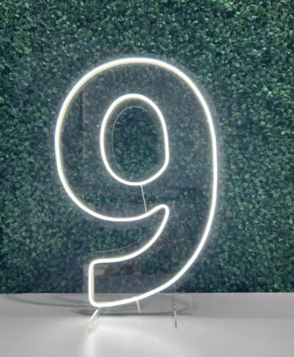 NÚMERO 9 - LED