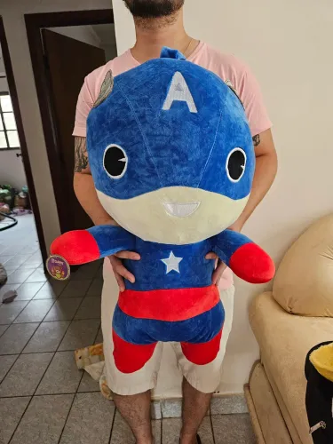 Pelúcia Capitão América Grande