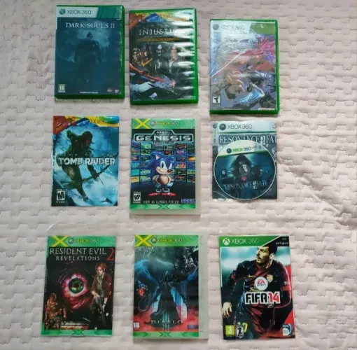 Kit 9 Jogos Xbox 360 Desbloqueado