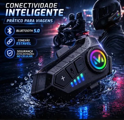 Fone de ouvido para Capacete 