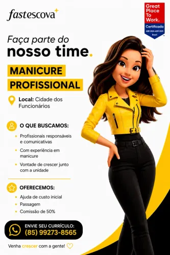 Contratação de manicure 
