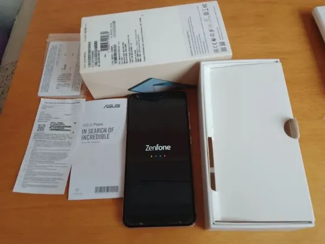 smart phone celular asus zenfone max plus m1 usado esquenta e reinicia
