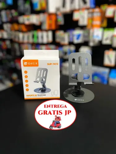 SUPORTE DE MESA GIRATÓRIO PARA CELULAR ONEX SUP-7472