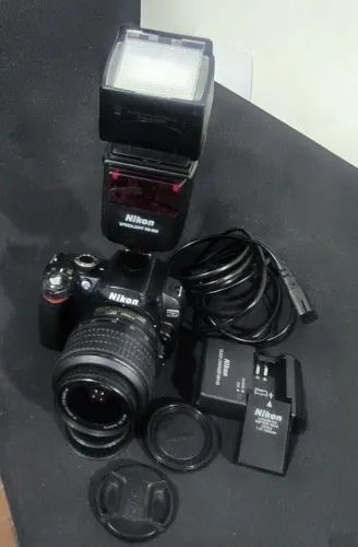 Nikon D60 DSLR - Raridade! Apenas 19.585 cliques - Estado de Nova
