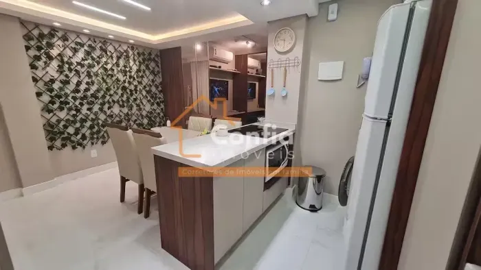 Apartamento mobiliado porteira fechada em Capoeiras - Florianópolis