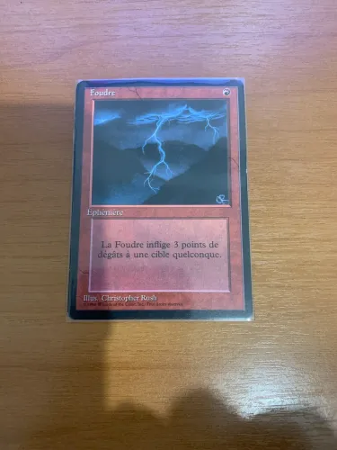 Magic the gathering - Raio / Lightning bolt FRA - SP+
