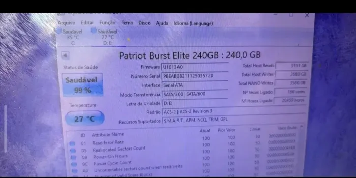 SSD 240 patriot 