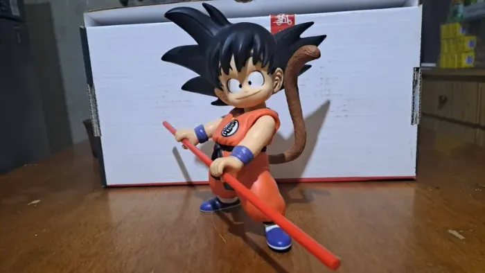 Boneco Dragon Ball Goku( Boneco Raro) 21cm PVC (Articulado)