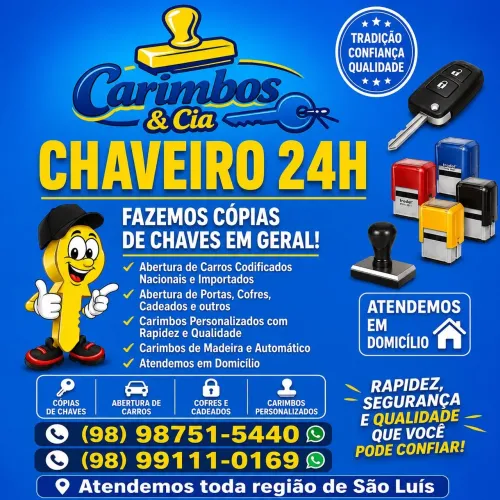 Chaveiro 24 horas 