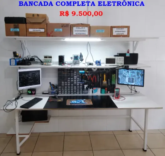 Bancada Completa Assistência Técnica Eletrônica