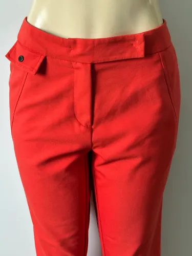 Calça Cori alfaiataria vermelha