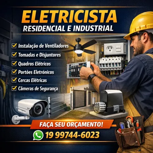 ELETRICISTA RESIDENCIAL E INDUSTRIAL