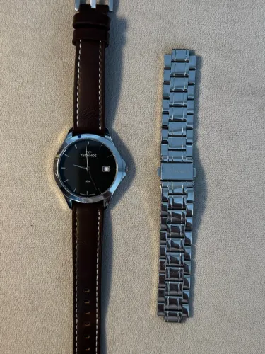 Relógio Technos usado + pulseira