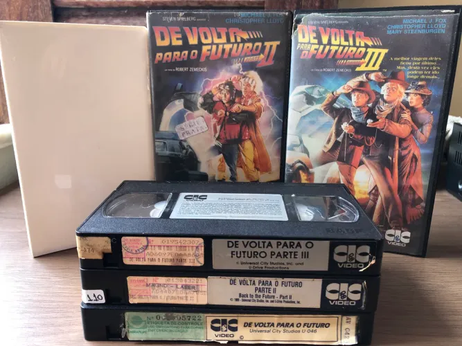 Vhs trilogia de volta para o futuro 