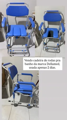 Cadeiras de rodas/banho 