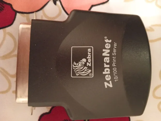 Adaptador Rede Externo Zebra Zebranet 10/100 G47490 Vitrine
