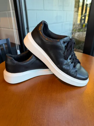 Tênis masculino casual preto