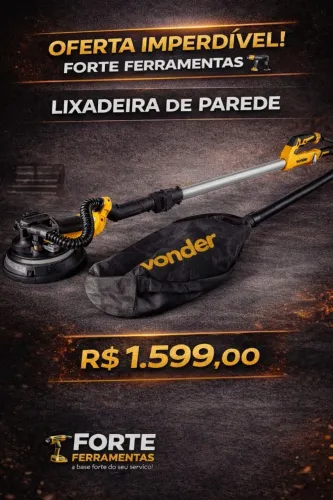 LIXADEIRA DE PAREDE VONDER - PROFISSIONAL  