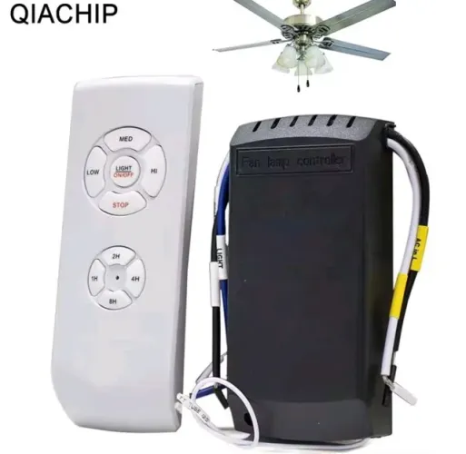 Controle Remoto + Receptor p/ Ventilador Teto 