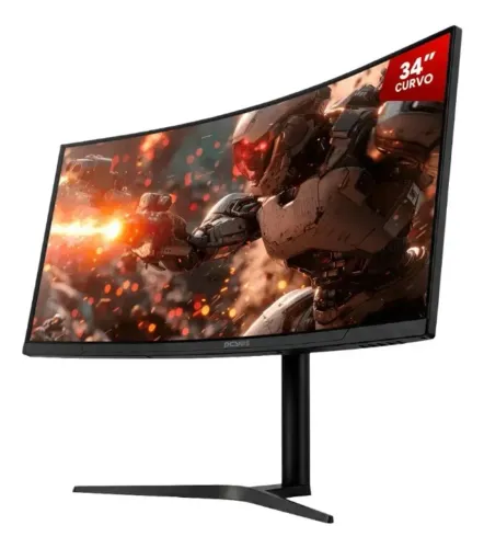 Monitor Gamer Pcyes Z-max Z34c 34 Curvo Wqhd 165hz 1ms
