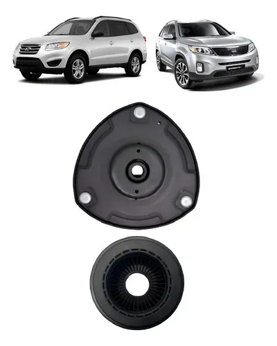 Coxim do Amortecedor Dianteiro Hyundai Santa Fé 10/12 / Kia Sorento 10/13 C/ Rolamento   