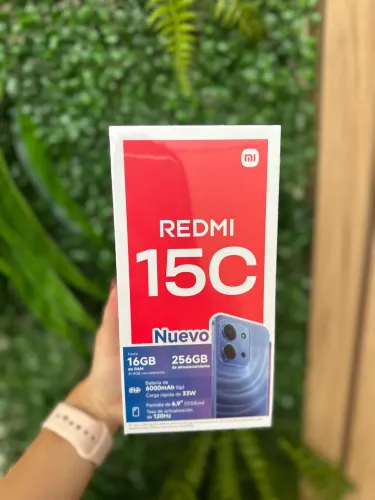 Redmi 15C 256GB 8GB + 8GB RAM Novos e lacrados