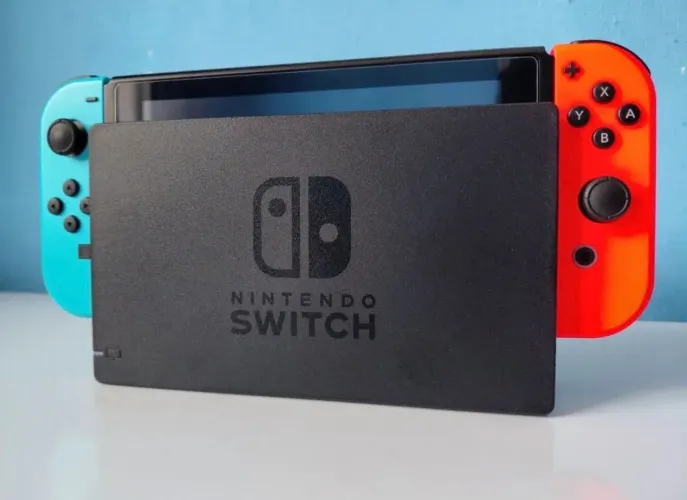 Nintendo Switch V2 com vários jogos 