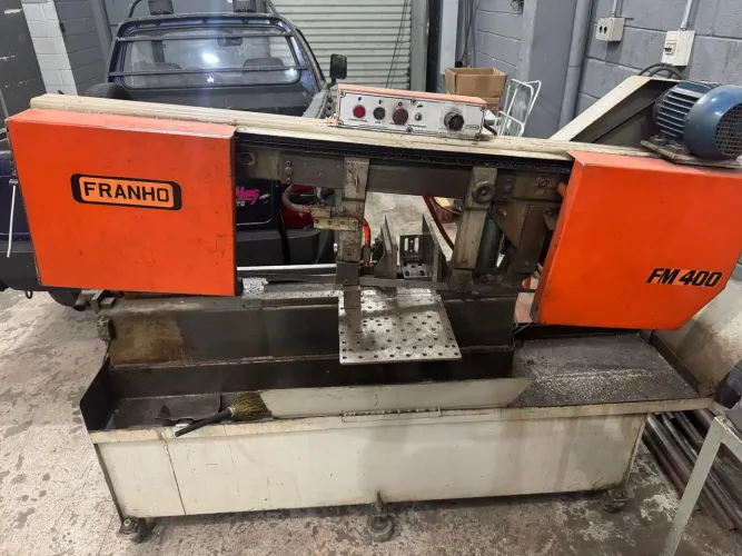 Serra Horizontal de Fita - Franho FM 400