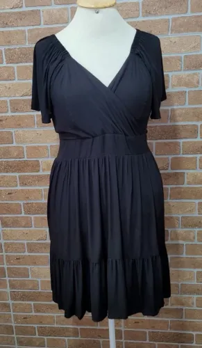 VESTIDOS NO VISCOLINHO TAMANHO ÚNICO VESTE DE 44 ATE 48