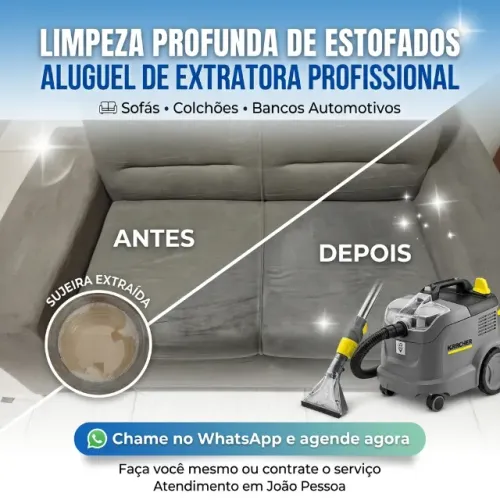 ALUGUEL DE EXTRATORA PROFISSIONAL EM JOÃO PESSOA